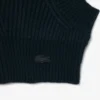 Balaclava de lã feltrada com malha canelada Runway