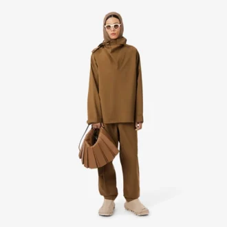 Balaclava em malha canelada Runway