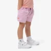 Bermudas de oxford elásticas às riscas