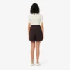 Bermudas largas plissadas em mistura de lã The Blend