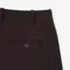 Bermudas largas plissadas em mistura de lã The Blend