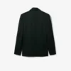 Blazer de cetim com gola em xale da coleção Runway