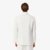 Blazer de homem com botões duplos e emblema Heritage bordado