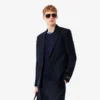 Blazer de lã feltrada para homem