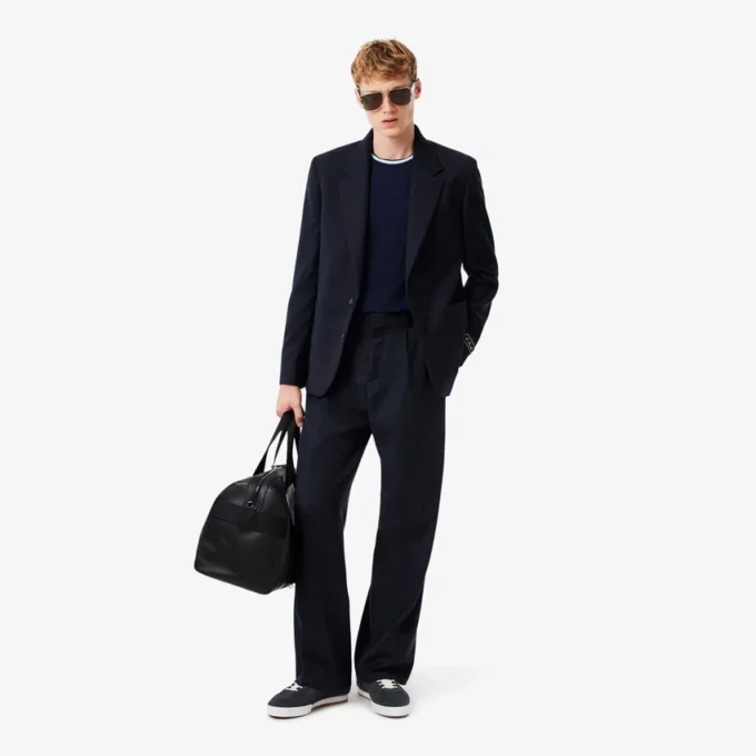 Blazer de lã feltrada para homem
