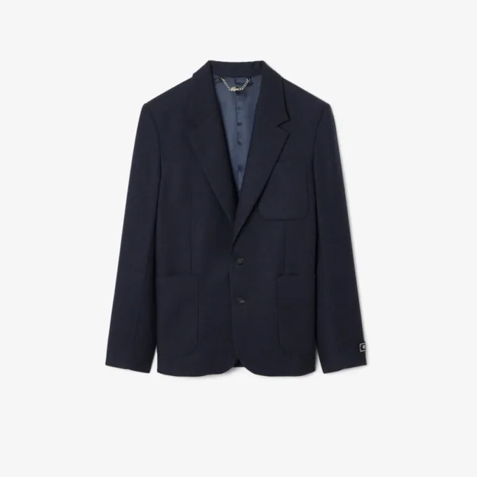 Blazer de lã feltrada para homem