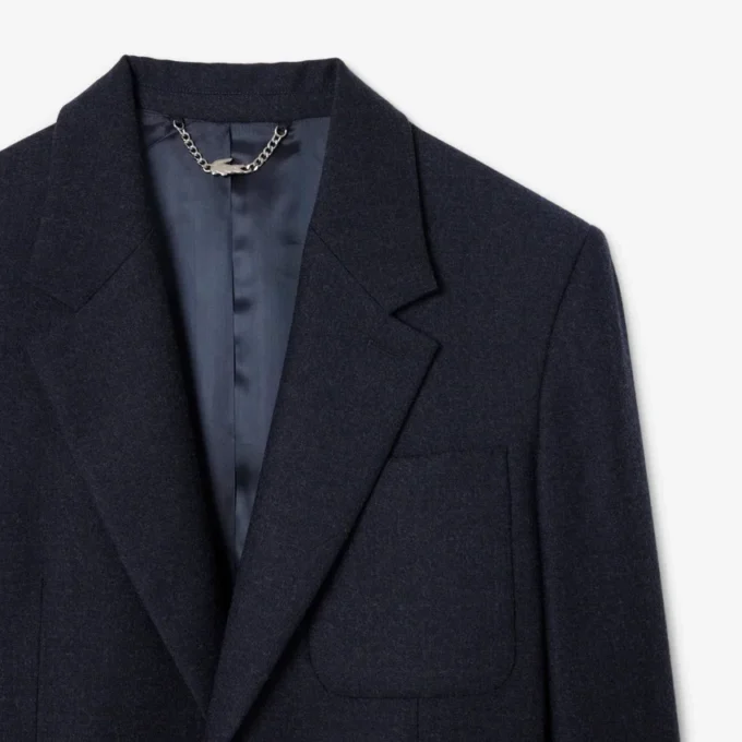 Blazer de lã feltrada para homem