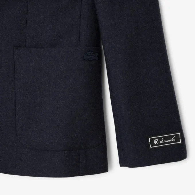 Blazer de lã feltrada para homem