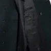 Blazer de lã leve com botões duplos da coleção Runway