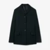 Blazer de lã leve da coleção Runway