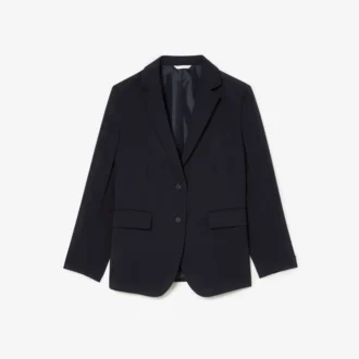 Blazer de lã oversized para mulher