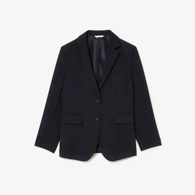 Blazer de lã oversized para mulher