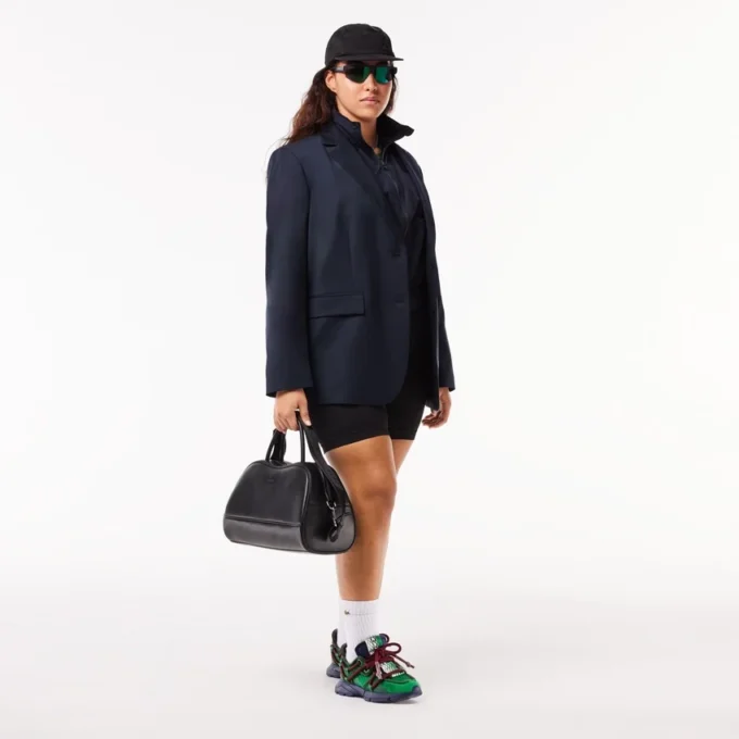 Blazer de lã oversized para mulher