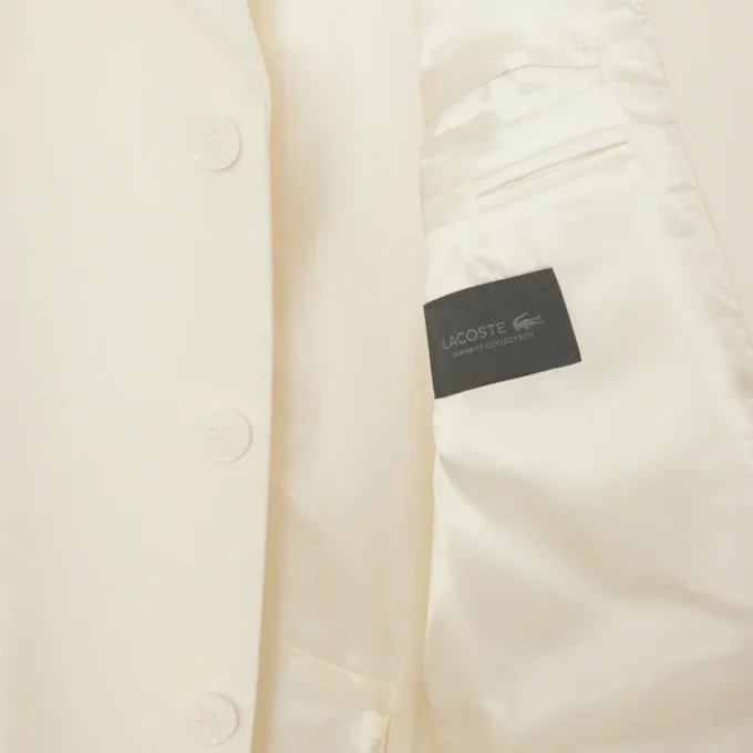 Blazer de lã virgem pura da coleção Runway