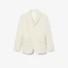 Blazer de lã virgem pura da coleção Runway