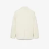 Blazer de lã virgem pura da coleção Runway