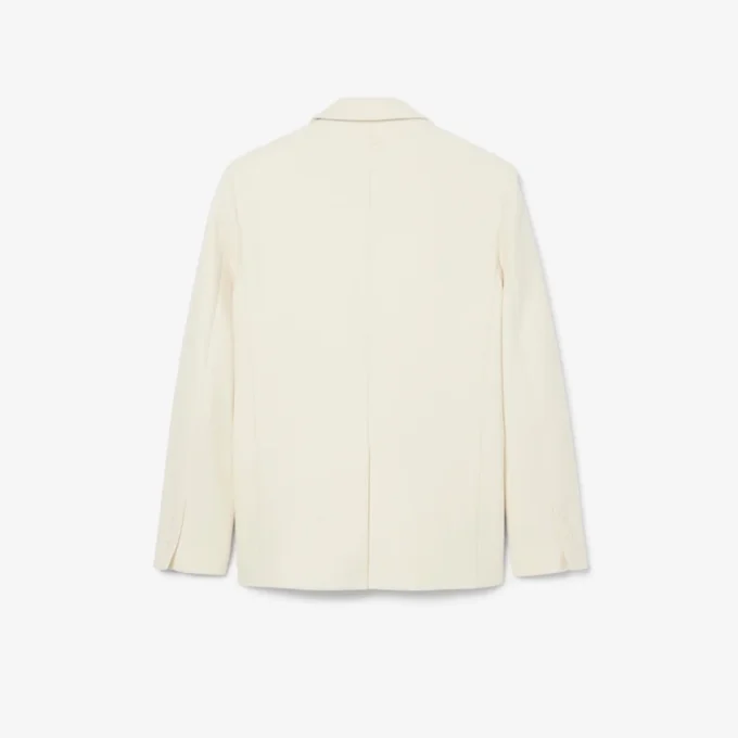 Blazer de lã virgem pura da coleção Runway