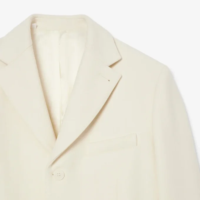 Blazer de lã virgem pura da coleção Runway
