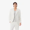 Blazer de mistura de linho para homem