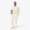 Blazer de mistura de linho para homem