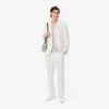 Blazer de mistura de linho para homem