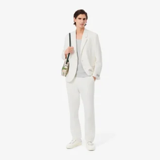 Blazer de mistura de linho para homem