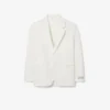 Blazer de mistura de linho para homem
