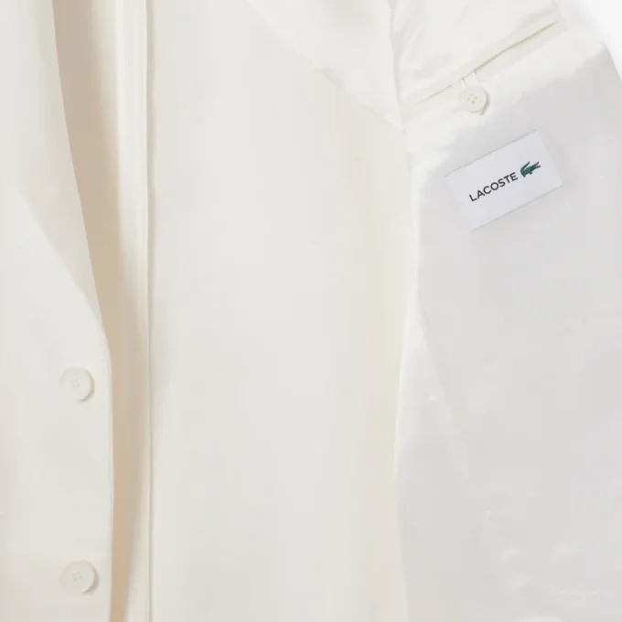 Blazer de mistura de linho para homem