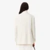 Blazer de sarja de lã para mulher