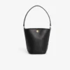 Bolsa de couro tipo balde Tennis Bliss, tamanho pequeno
