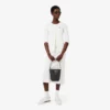 Bolsa de couro tipo balde Tennis Bliss, tamanho pequeno