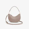 Bolsa pequena Champs-éLysaes em forma de meia-lua