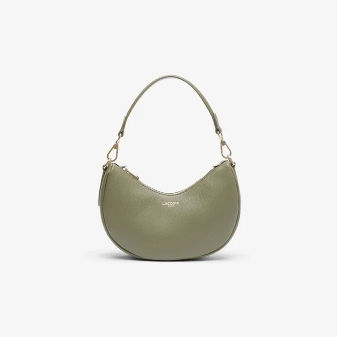Bolsa pequena Champs-éLysaes em forma de meia-lua
