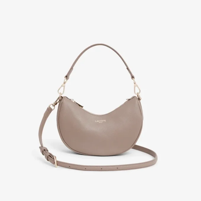 Bolsa pequena Champs-éLysaes em forma de meia-lua