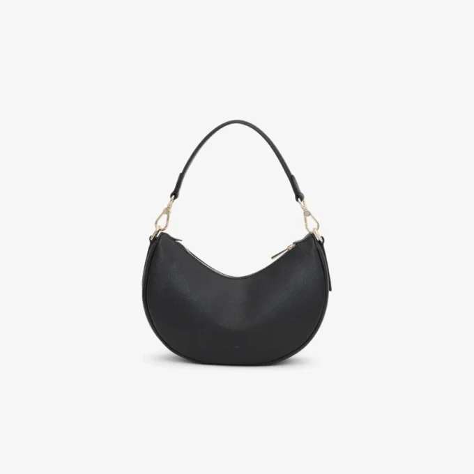 Bolsa pequena Champs-éLysaes em forma de meia-lua