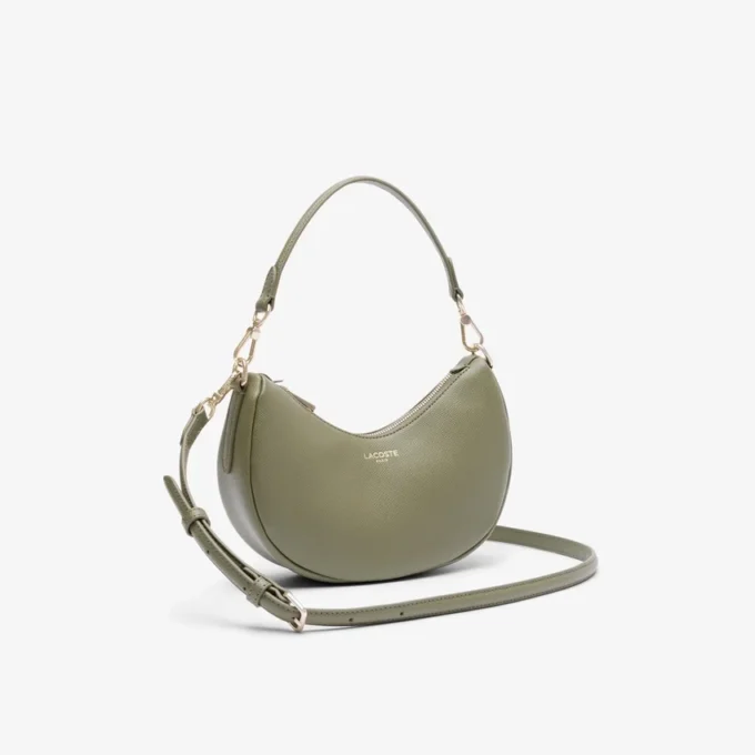 Bolsa pequena Champs-éLysaes em forma de meia-lua