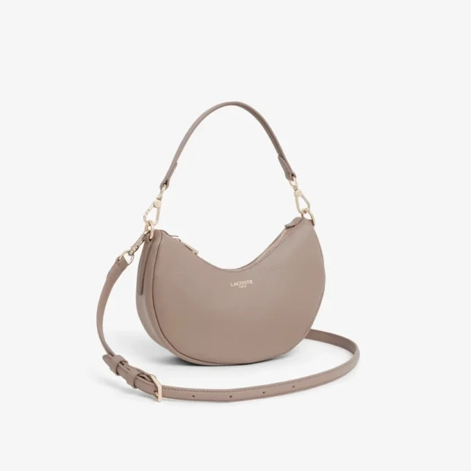 Bolsa pequena Champs-éLysaes em forma de meia-lua