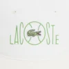Boné em sarja de algodão estampado