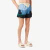 Boxers curtos para homem com padrão paisagístico