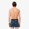 Boxers de algodão elástico estampados para homem