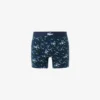Boxers de algodão elástico estampados para homem