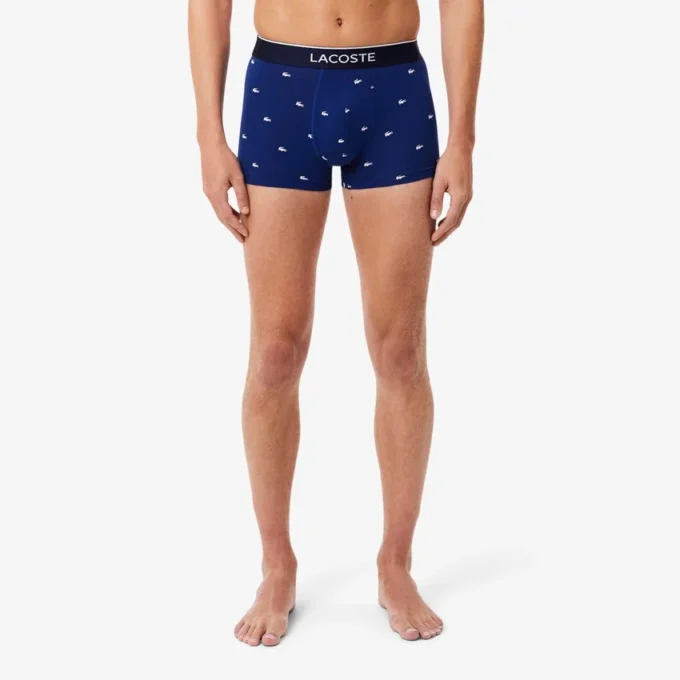 Boxers de algodão jersey para homem