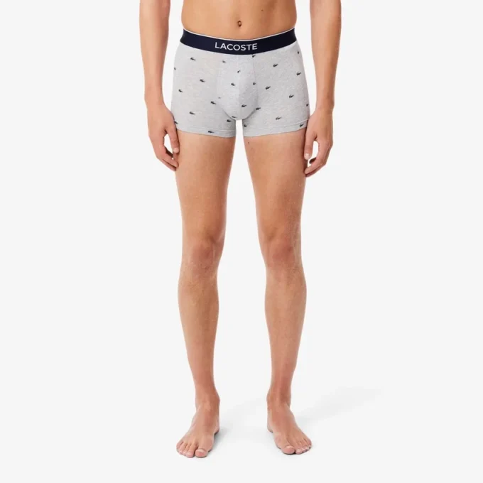 Boxers de algodão jersey para homem