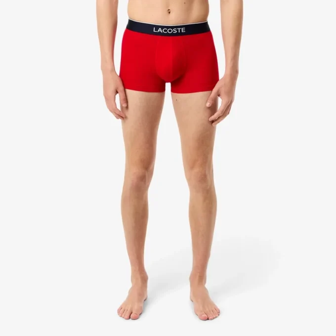 Boxers de algodão jersey para homem