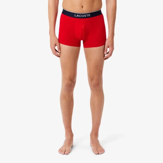 Boxers de algodão jersey para homem
