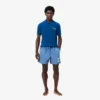 Boxers de banho com efeito lavado para homem