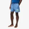 Boxers de banho com efeito lavado para homem