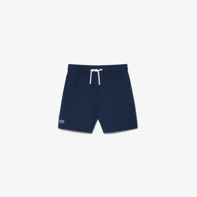 Boxers de banho com forro monocromático