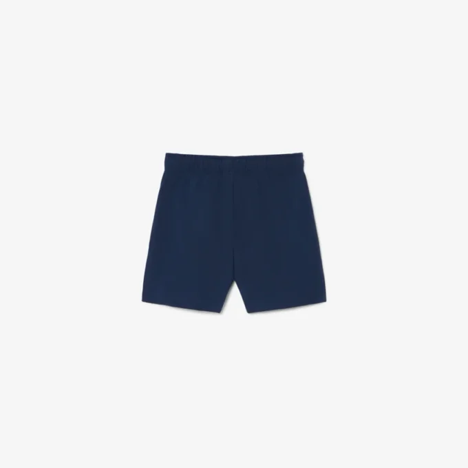 Boxers de banho com forro monocromático