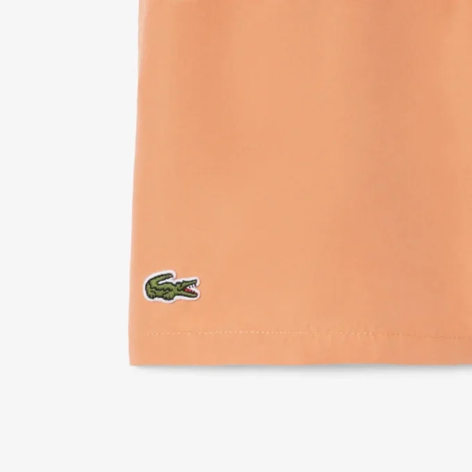 Boxers de banho com forro monocromático